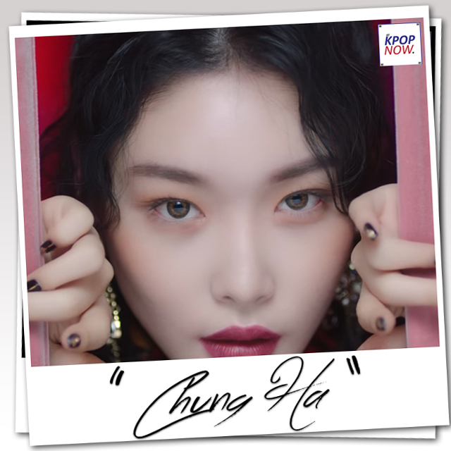 Chung Ha polaroid by AT KPOP NOW