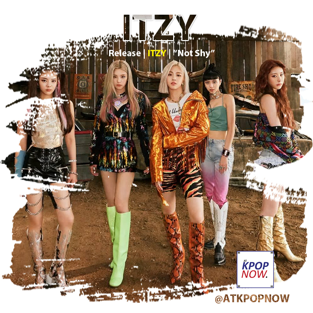 ITZY brush design by AT KPOP NOW