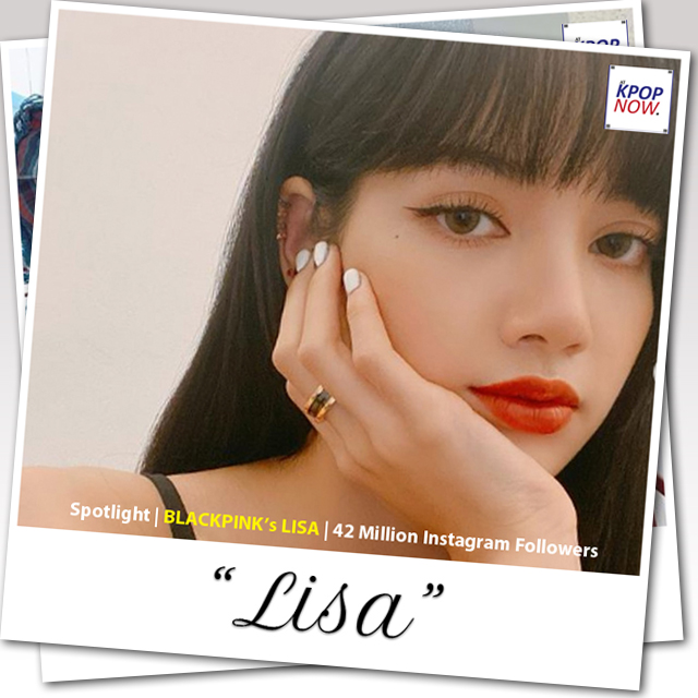 BLACKPINK LISA Polaroid Design by AT KPOP NOW