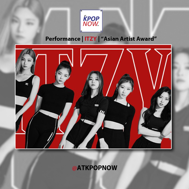 ITZY asian artist award by At Kpop Now