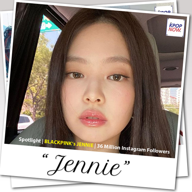 BLACKPINK JENNIE Polaroid Design by AT KPOP NOW